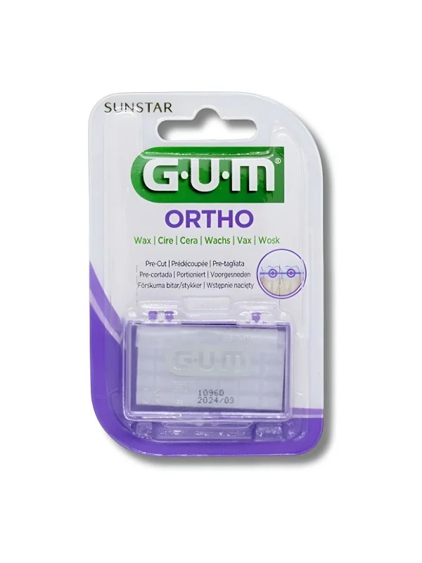 GUM - CIRE ORTHODONTIQUE MENTHE 724
