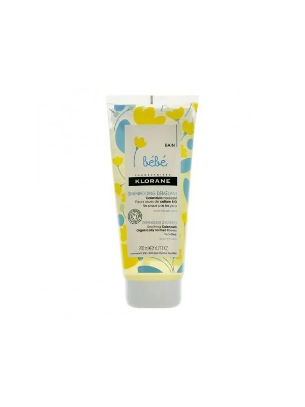KLORANE Bébé - Shampooing Doux Démêlant, 200 ml