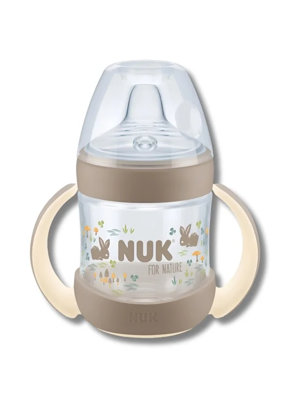 NUK FOR NATURE - TASSE D'APPRENTISSAGE AVEC TEMPERATURE CONTROL +6 MOIS 150ML
