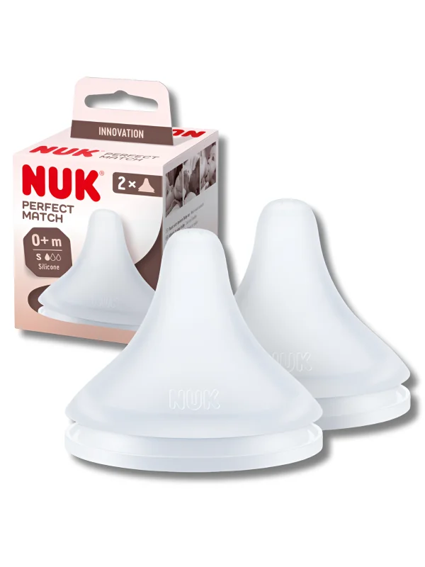 NUK PERFECT MATCH - LOT DE 2 TÉTINES TAILLE S