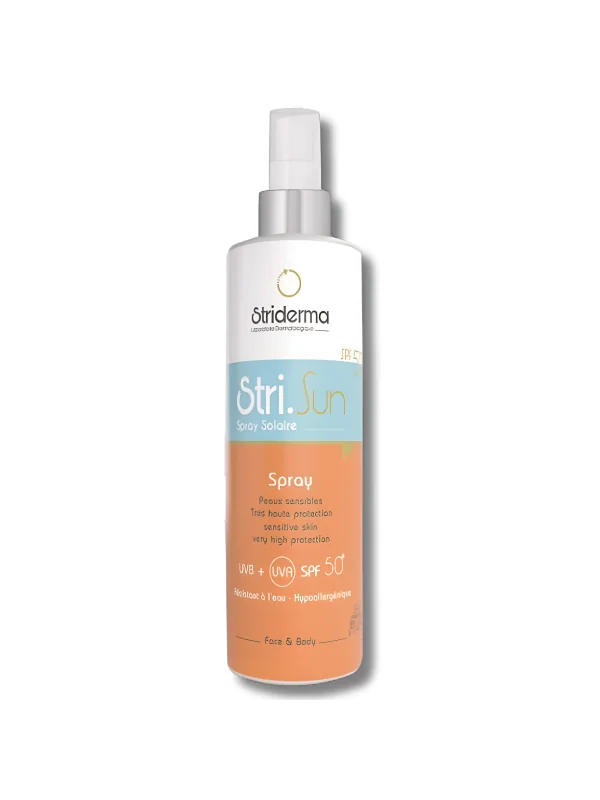 STRIDERMA SUN - SPRAY SOLAIRE VISAGE ET CORPS SPF50+ 150ML