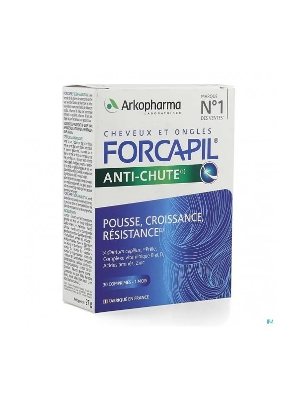 ARKOPHARMA FORCAPIL ANTI CHUTE TRIPLE ACTION 30 COMPRIMES