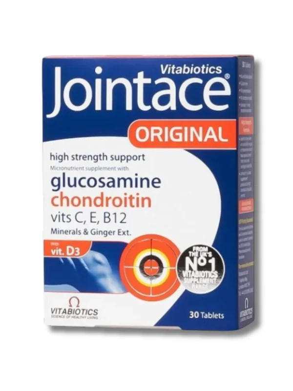 VITABIOTICS JOINTACE ORIGINAL CHONDROÏTINE + GLUCOSAMINE 30 COMPRIMES