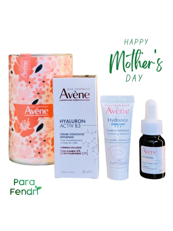 AVENE - COFFRET ANTI RIDES ET FERMETE : HYALURON ACTIV B3 30ML + EMULSION HYDRATANTE 25ML ET VITAMINE ACTIV Cg 10ML OFFERTS