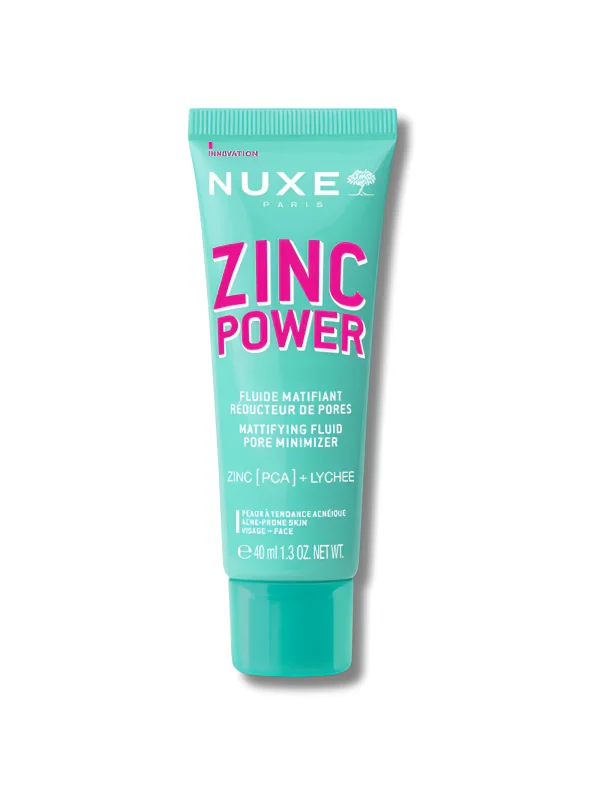 NUXE ZINC POWER - FLUIDE MATIFIANT REDUCTEUR DE PORES 40ML