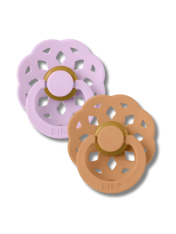 BIBS - BOHEME NATURAL RUBER LOT DE 2 SUCETTES 1ER AGE