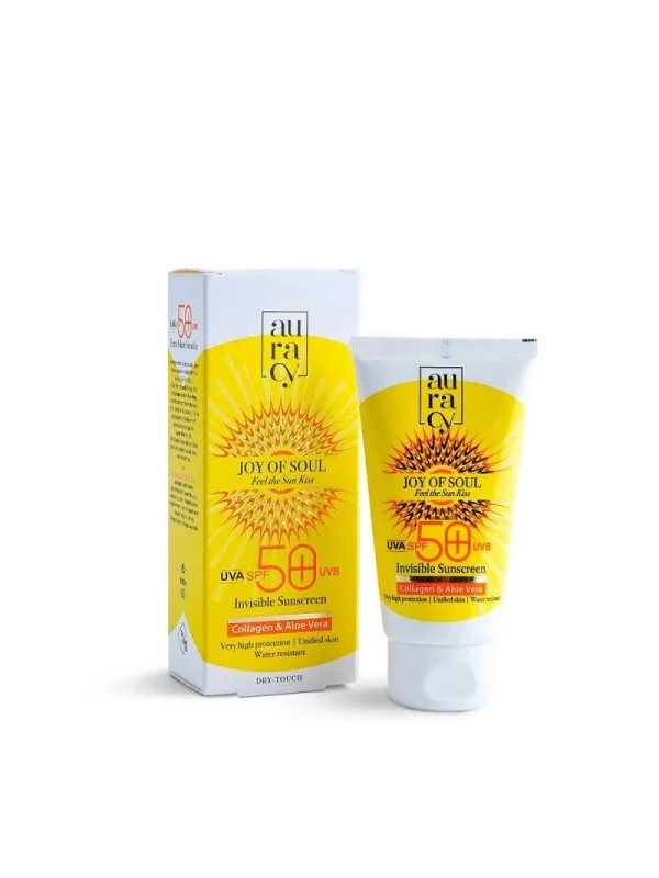 Auracy - Ecran solaire invisible - spf50+ - 50gr
