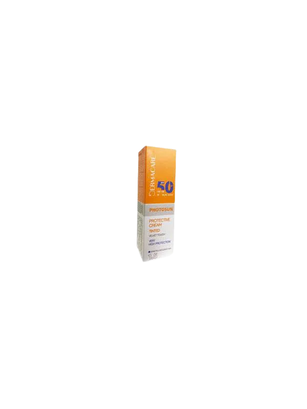 DERMACARE PHOTOSUN CRÈME TEINTE PROTECTRICE 1.5 SPF50+ PEAUX NORMALES A SECHES