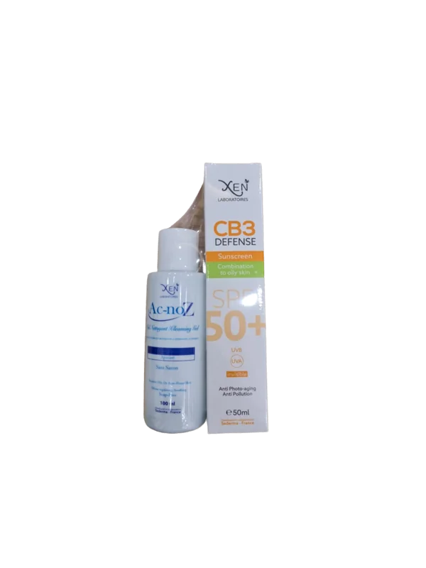 XEN CB3 DEFENCE ECRAN SOLAIRE INVISIBLE SPF50+ PEAUX GRASSES