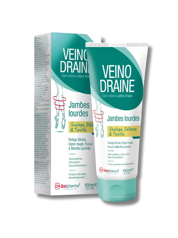 BELPHARMA - VEINODRAINE GEL-CREME JAMBES LOURDES 100ML
