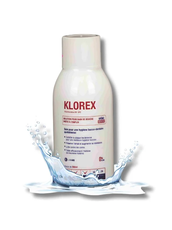 STODERMA KLOREX - SOLUTION BAIN DE BOUCHE 250ML