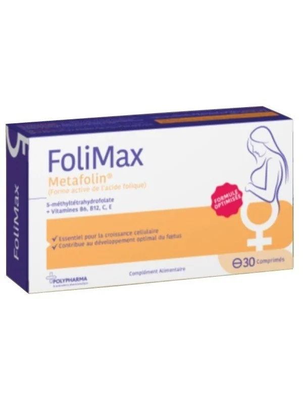 FOLIMAX METAFOLIN BOITE DE 30