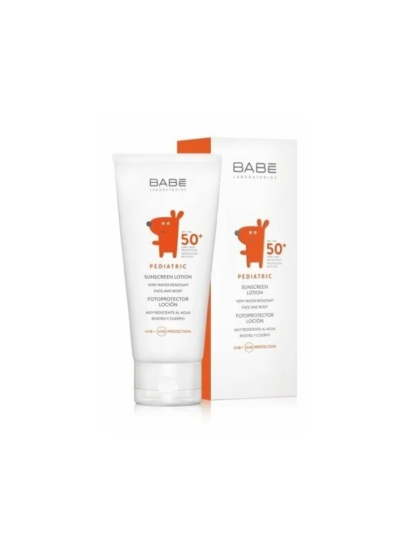 BABE PEDIATRIC CREME SOLAIRE LOTION SPF50+, 100 ML