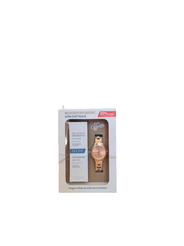 DUCRAY MELASCREEN DEPIGMENTANT SOIN D'ATTAQUE COFFRET AVEC MONTRE