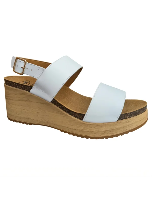 SCHOLL - SANDALES ORTHOPEDIQUES BLANCHES FEMMES